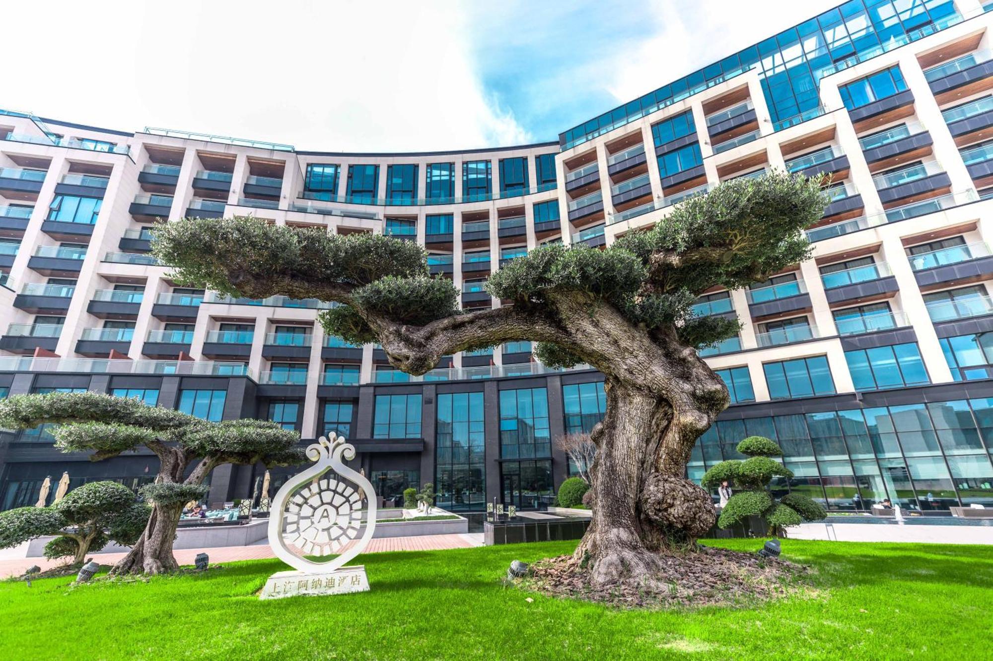 The Anandi Hotel And Spa - Luxury Healing Hotel For Wellbeing Sanghaj Kültér fotó